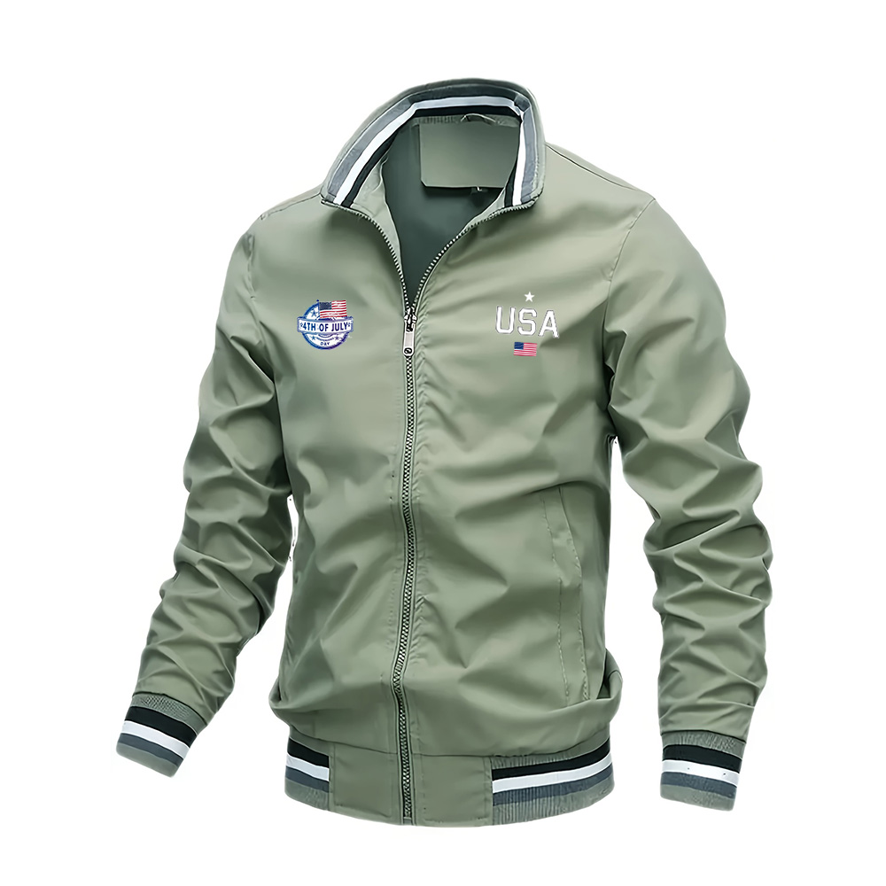 남성용 고품질 패션 캐주얼 미국 레터 그래픽 프린트 아 - Varsity Jacket Wool 리뷰 및 가격