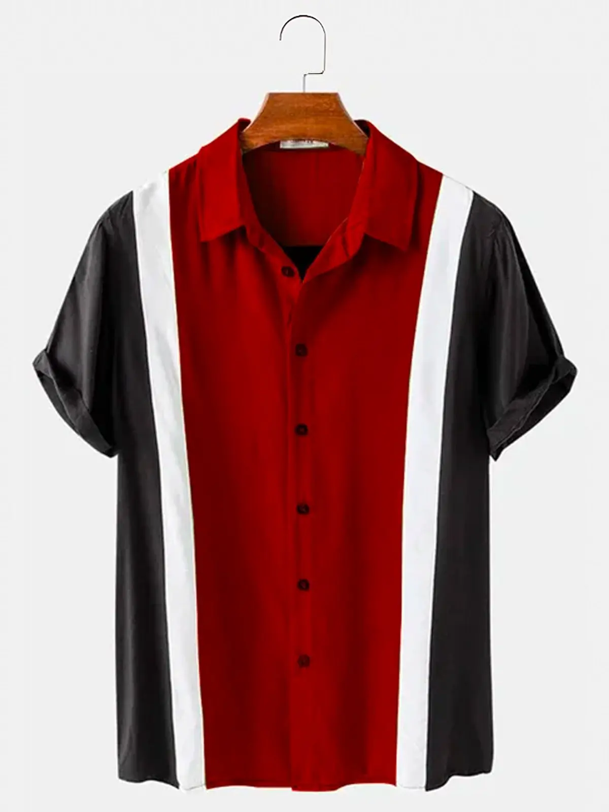 남성 빈티지 50년대 클래식 투톤 찰리 쉰 볼링 캠프  - Bowling Shirt Camp 리뷰 및 가격