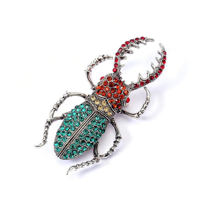 Muylinda-버그 브로치 핀 모조 다이아몬드 여성  - Vintage Fashion Bug 리뷰 및 가격