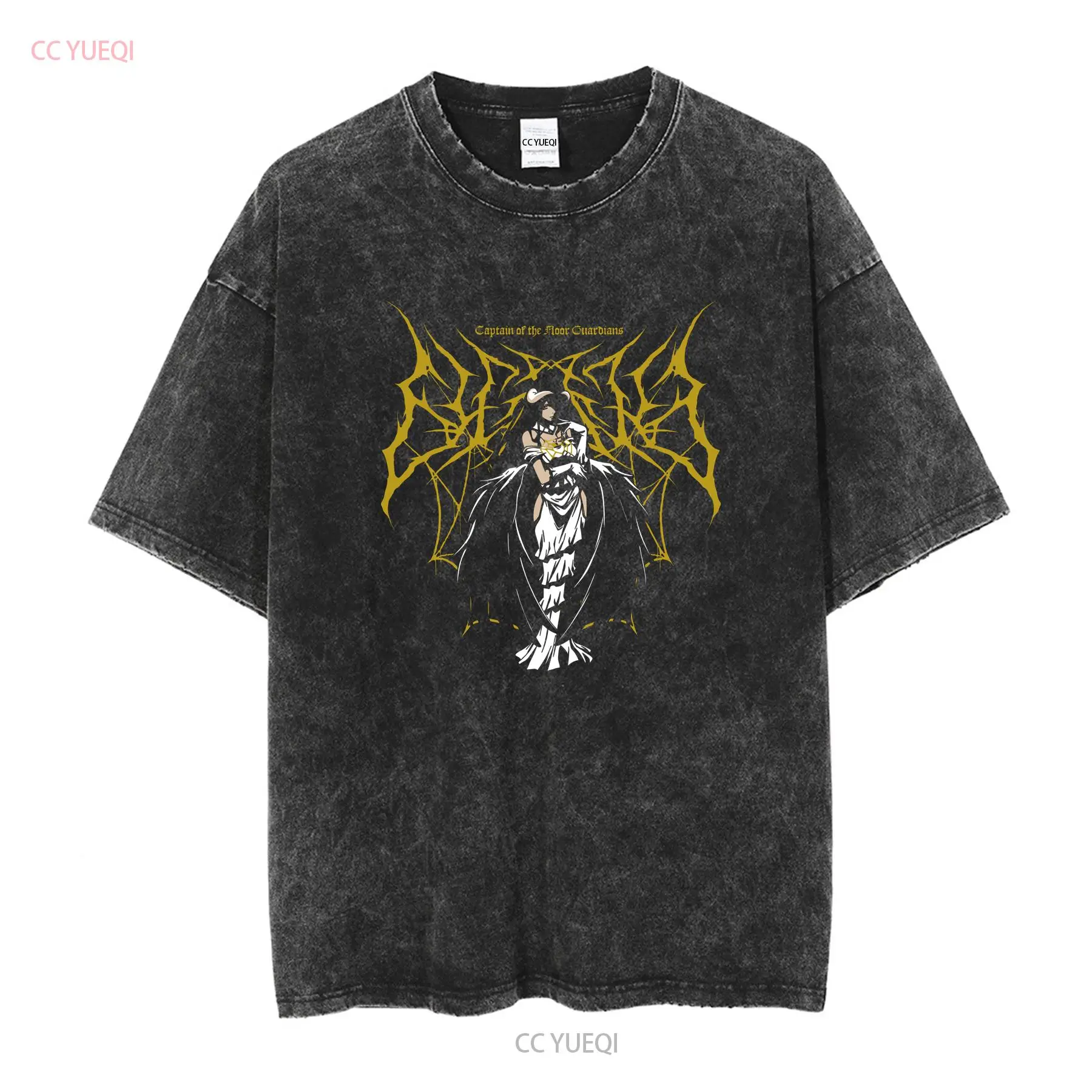 Overload IV ALBEDO T 셔츠 일본산 블랙 - Vintage Fashion In Japan 리뷰 및 가격