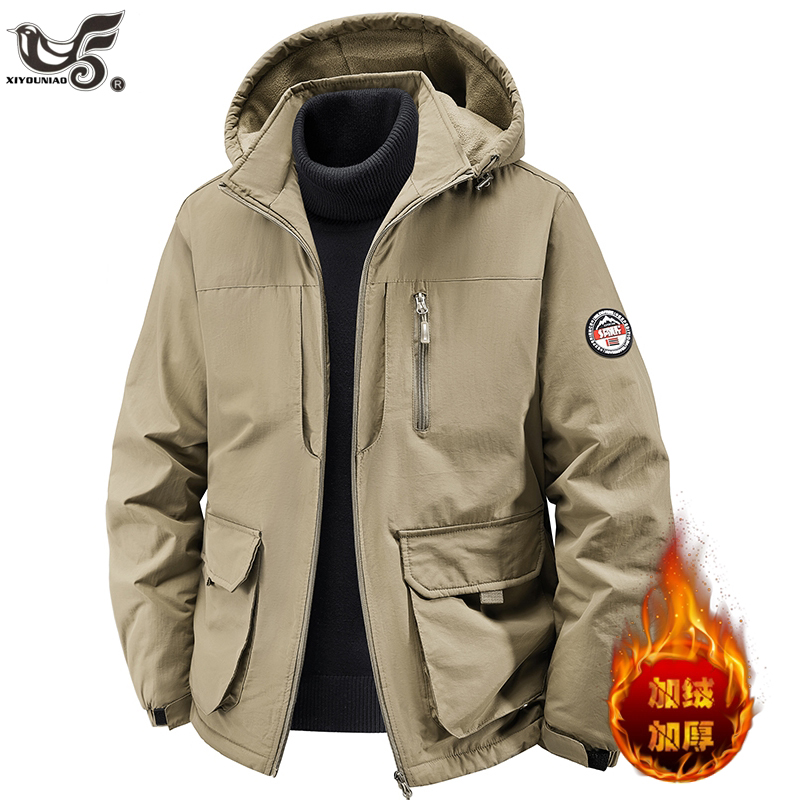 플러스 사이즈 7XL 8XL 남성 파카 두꺼운 따뜻한  - Varsity Jacket Wool 리뷰 및 가격